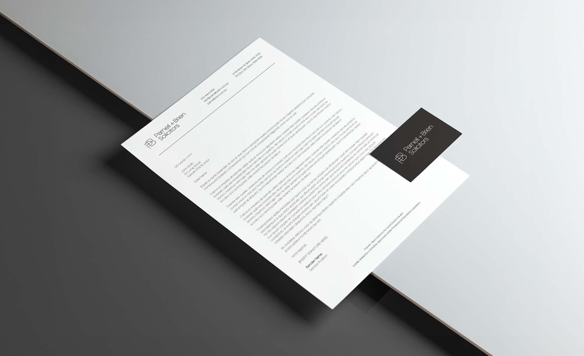 Professional Services Marketing Material Designs