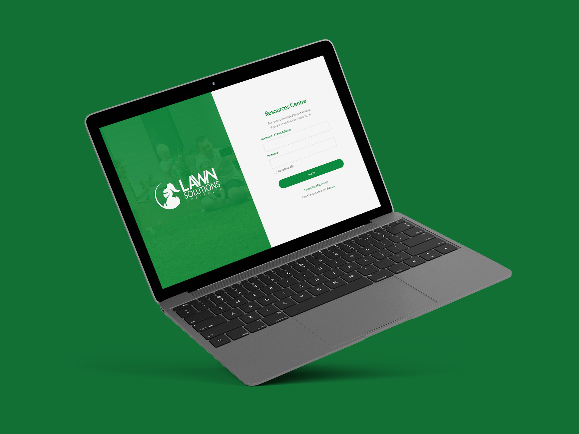 Agriculture Industry Website Mockup
