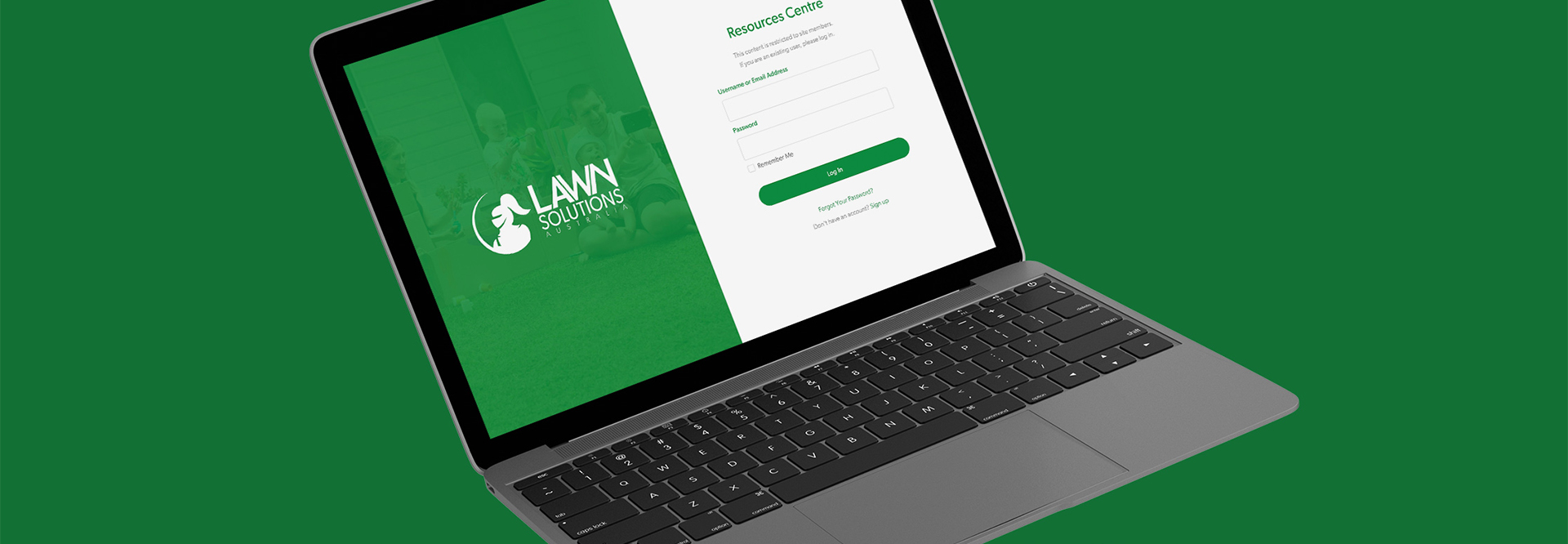 Agriculture Industry Website Mockup